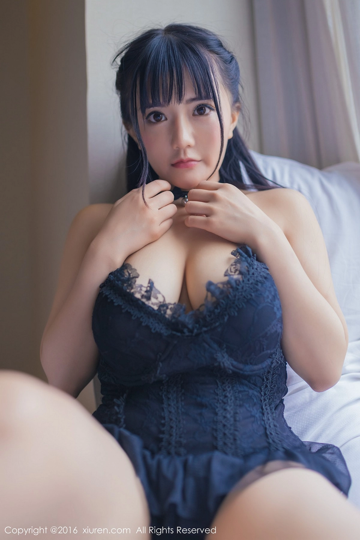 Xrmnw.Com[XiuRen秀人网]No.601_巨乳美少女阿乖Kiddo性感女仆装丰乳肥臀撩人诱惑写真51P