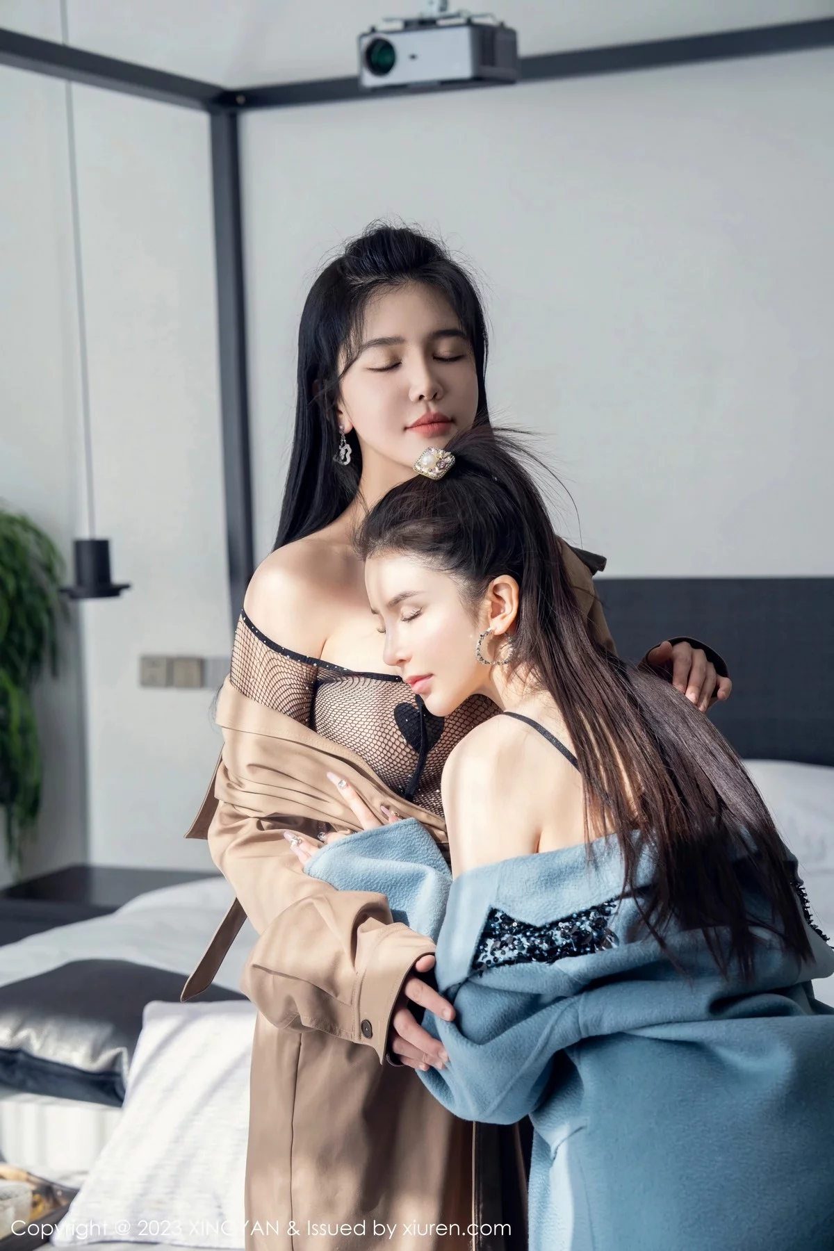 Xrmnw.Com[XINGYAN星颜社]VOL.192_女神刘钰儿＆李丽莎合集性感轻透黑色情趣服秀惹火身材诱惑写真80P