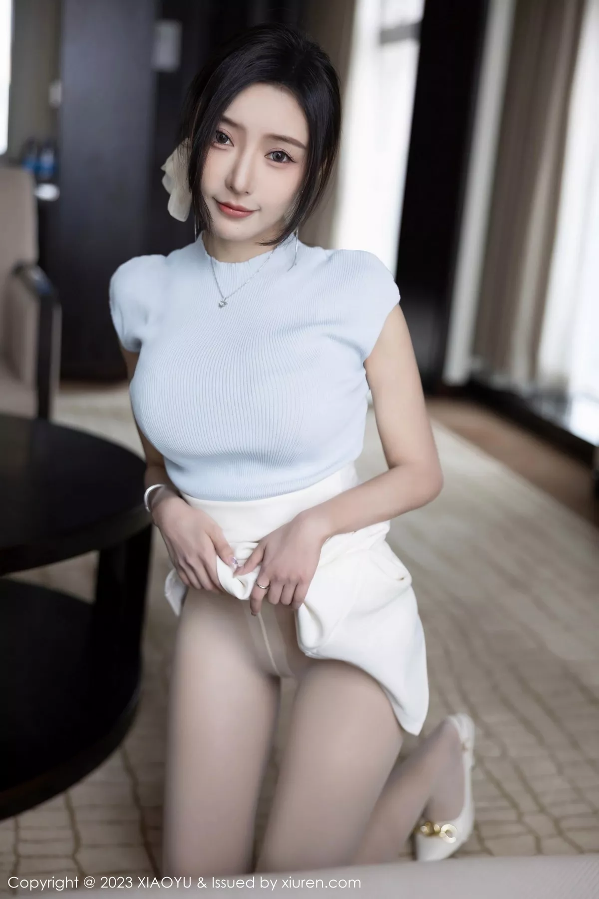 Xrmnw.Com[XiaoYu画语界]Vol.1059_女神王馨瑶yanni淡粉色内衣配超薄无内肉丝秀惹火身材诱惑写真84P